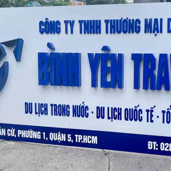 Bảng hiệu công ty