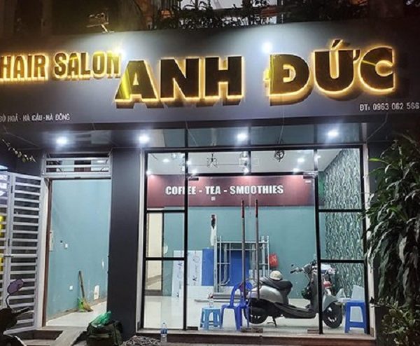Biển quảng cáo tóc