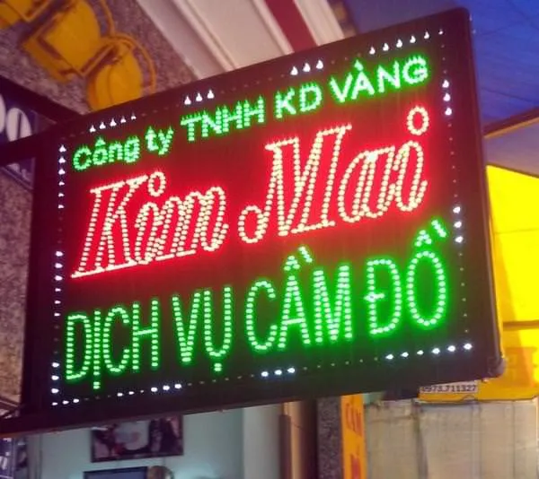 Biển LED Quảng Cáo Mica RGB Viền Inox 150x80cm Bang gia lam bien led quang cao canh tranh tai Quang Cao 24H
