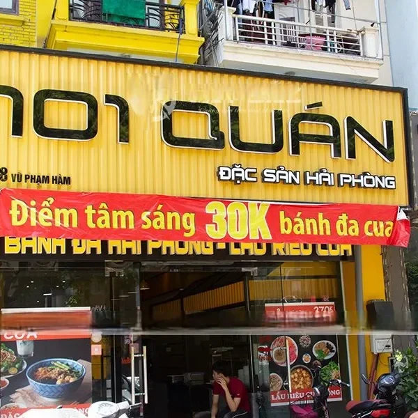 Mot bang hieu quan an dep khong chi thu hut anh nhin ma con tao cam giac tin cay
