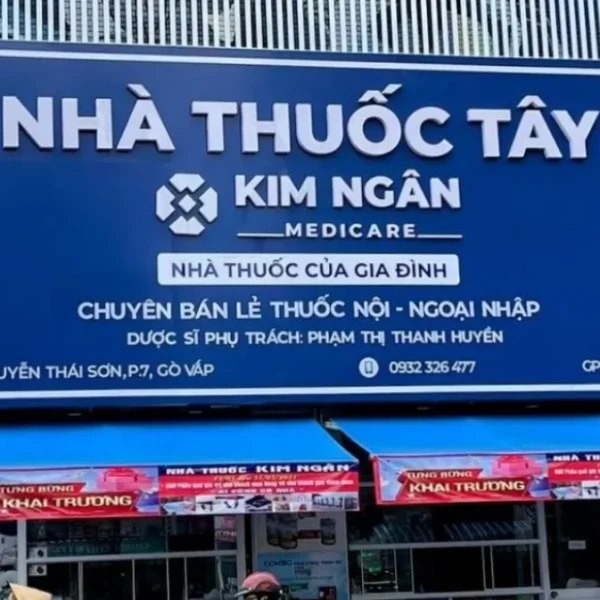 Quy trinh chi tiet lam bang hieu nha thuoc tai Quang Cao 24h