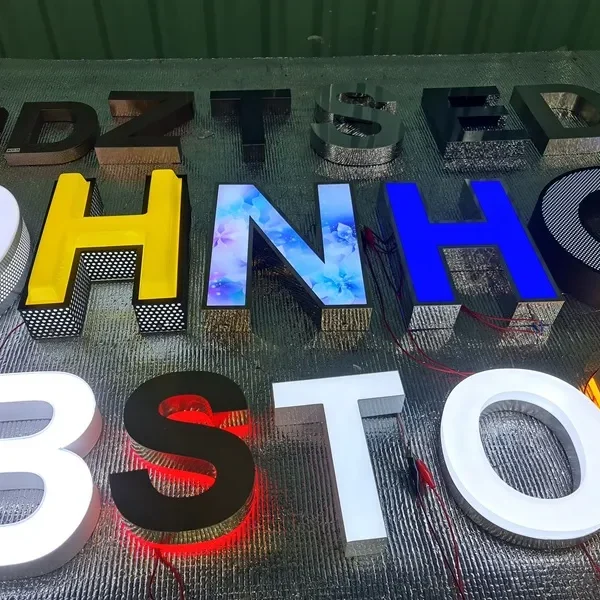 Thu vien mau chu inox dep cua Quang Cao 24h lien tuc duoc cap nhat theo xu huong moi nhat