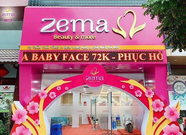 Bảng hiệu spa alu