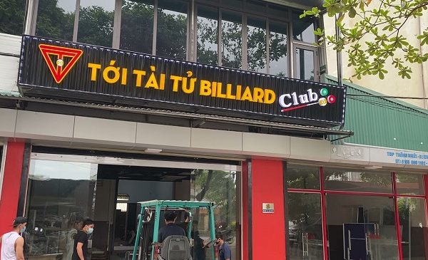 bảng hiệu bida đẹp