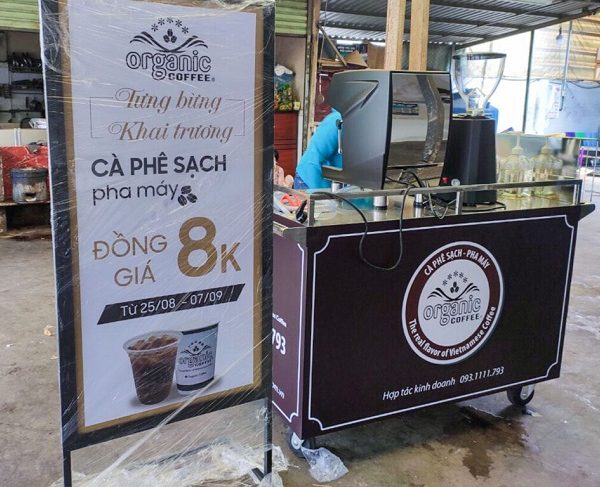 bảng hiệu cafe mang đi đẹp