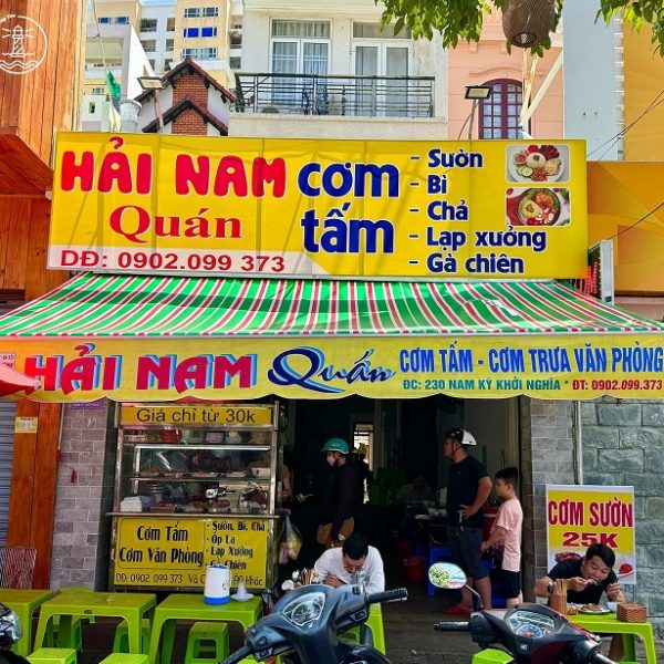 Bảng hiệu cơm bình dân đẹp