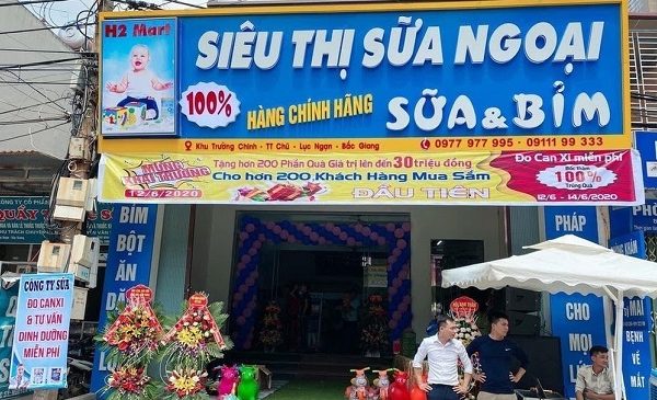 35+ Mẫu Bảng Hiệu Cửa Hàng Bỉm Sữa Đẹp Nhất