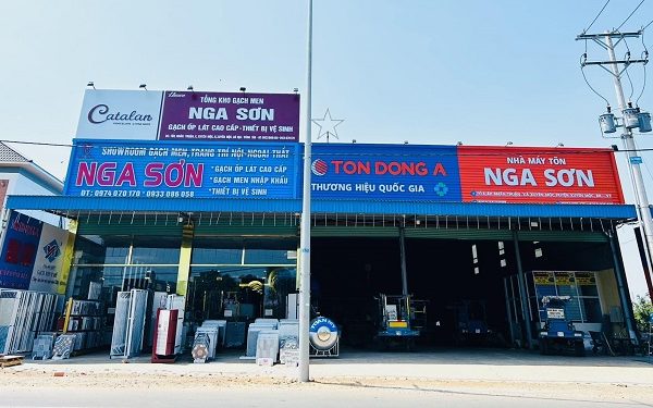 Biển hiệu quảng cáo VLXD