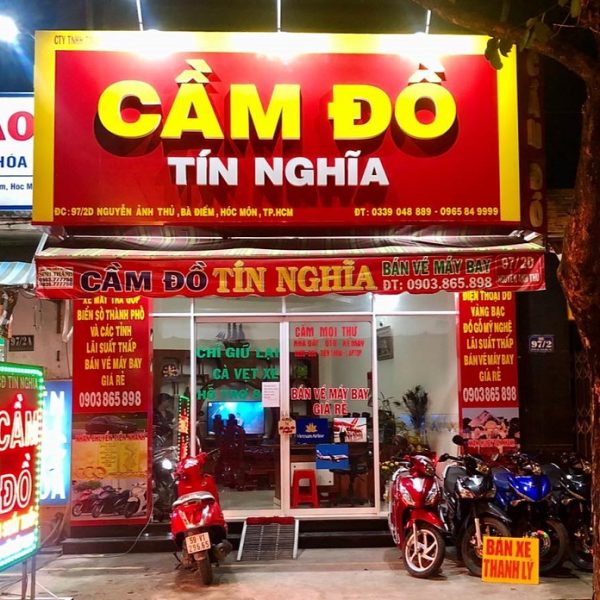 bảng hiệu dịch vụ cầm đồ đẹp