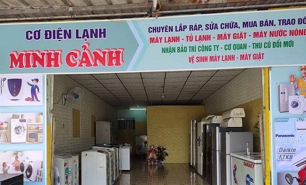 Bảng hiệu điện lạnh bạt hiflex