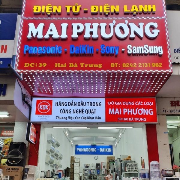 Bảng hiệu điện lạnh đẹp