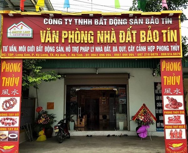 biển quảng cáo ký gửi nhà đất