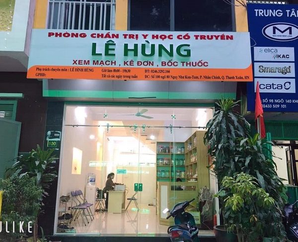 Bảng hiệu y học cổ truyền đẹp