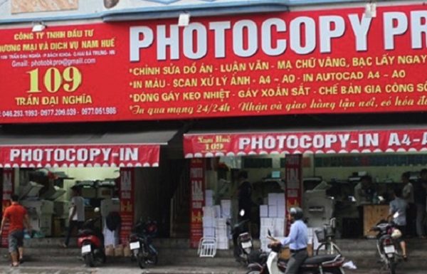 Bảng hiệu photo đẹp