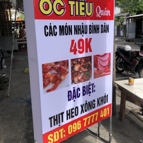 bảng hiệu quán nhậu đẹp