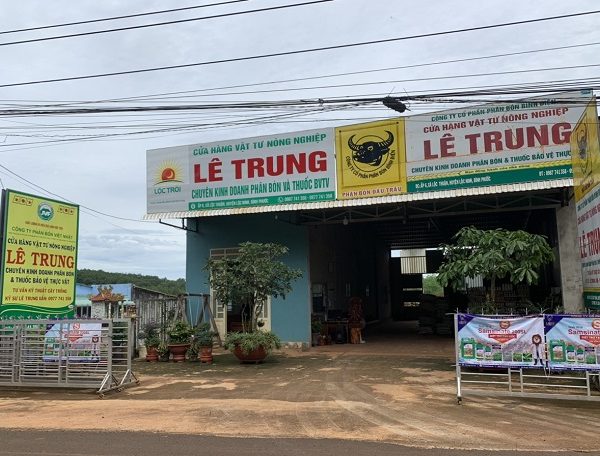 bảng hiệu quảng cáo phân bón