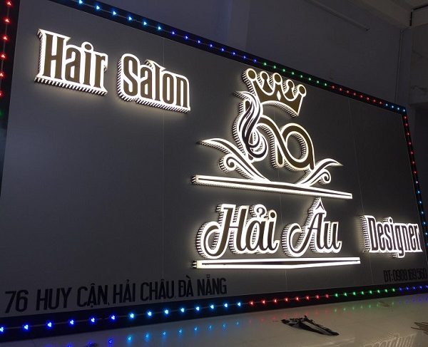bảng hiệu salon tóc nam nữ đẹp