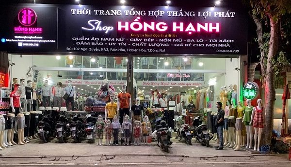 bảng hiệu shop thời trang đẹp