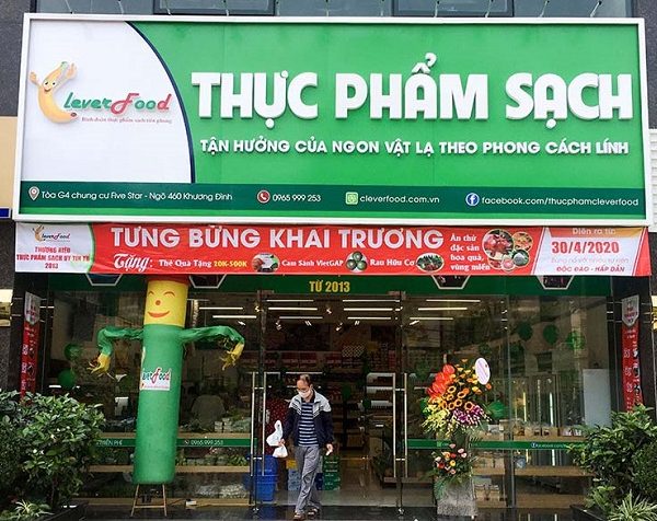 bảng hiệu cửa hàng mini