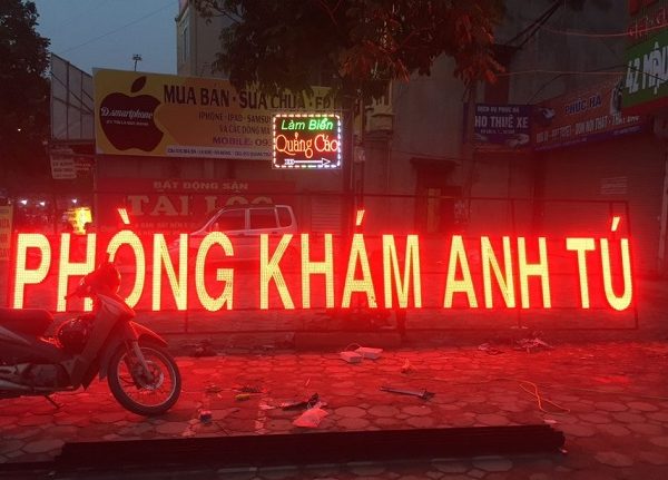 bang led dien tu 1 mau