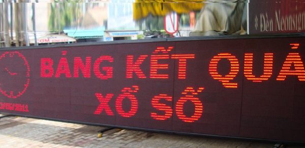 biển điện tử kqxs