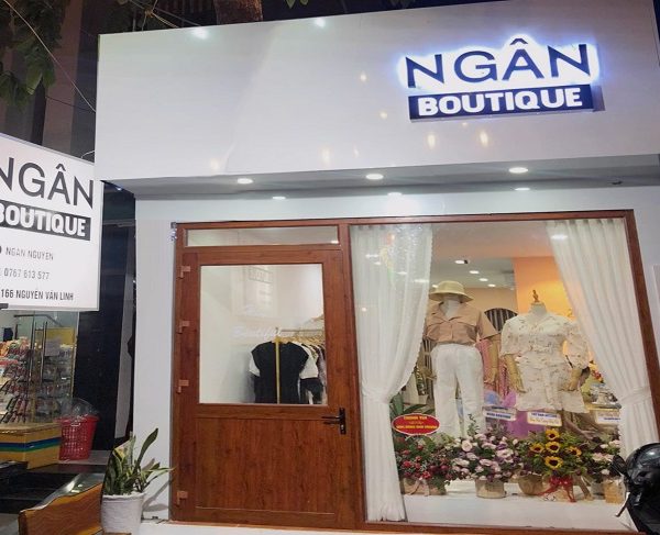 mẫu biển hiệu shop quần áo