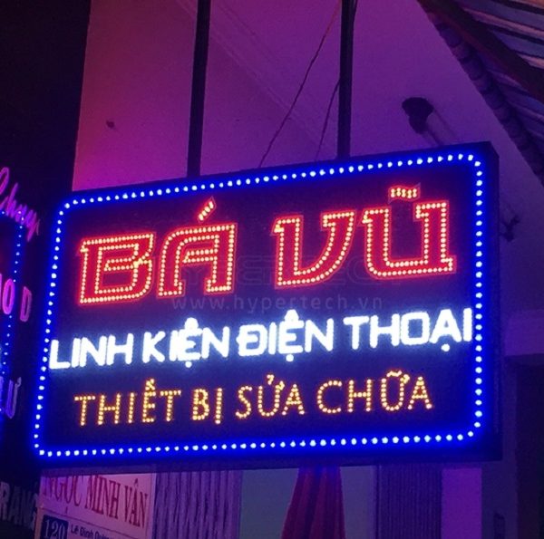biển led vẫy điện thoại