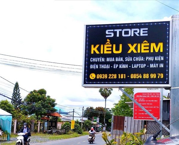 biển quảng cáo hộp đèn đẹp