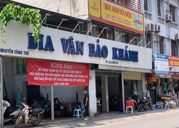 biển quảng cáo bia chữ nổi