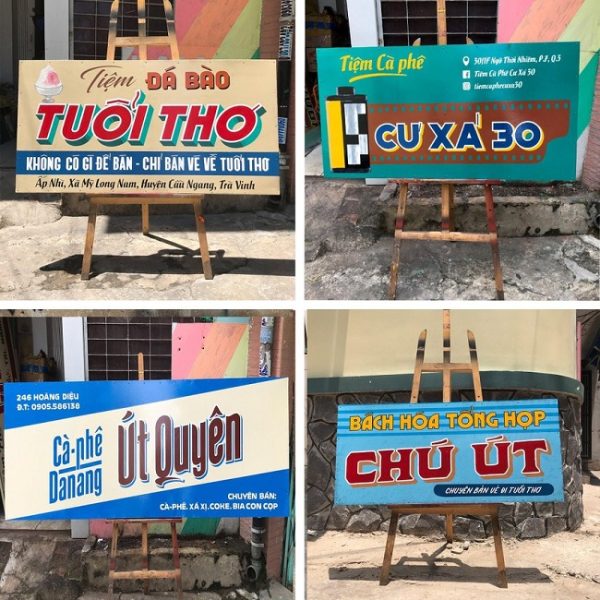 biển quảng cáo sài gòn xưa