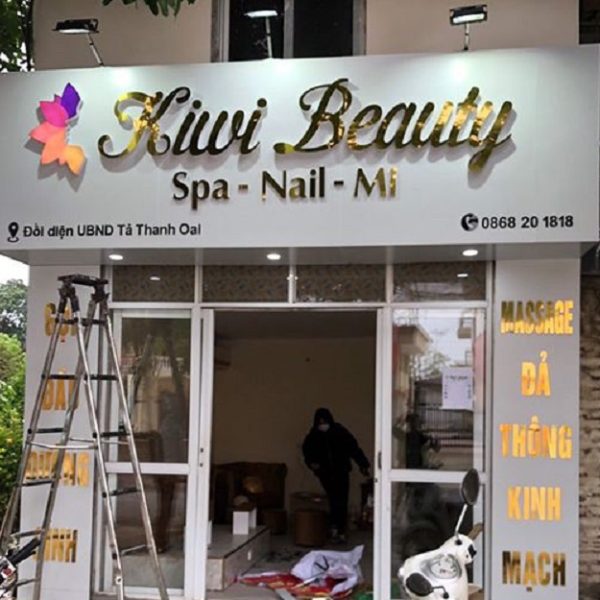 30+ Mẫu Biển Quảng Cáo Tóc và Móng Đẹp, Hot Nhất