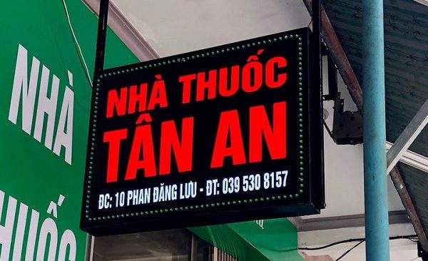 biển vẫy led quầy thuốc tây