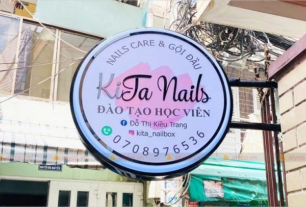 biển vẫy quảng cáo spa