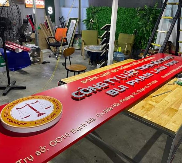 Công ty làm bảng hiệu quận Bình Tân uy tín, chất lượng