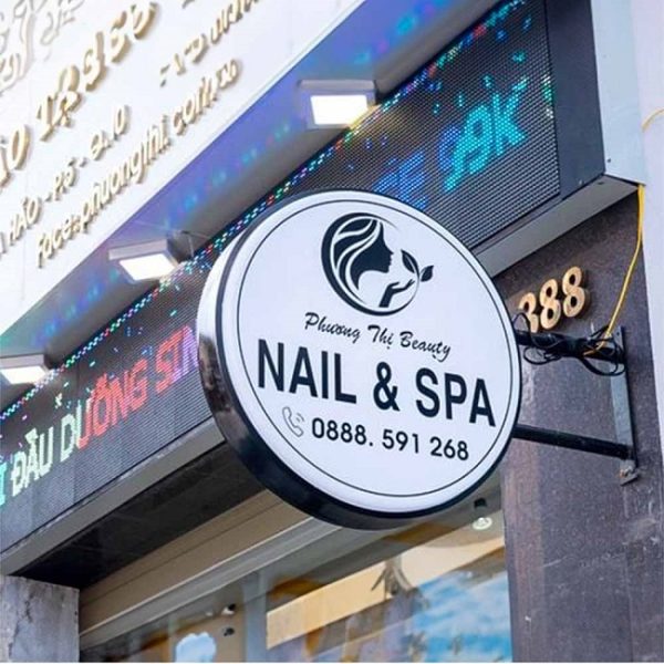 giá làm biển vẫy spa