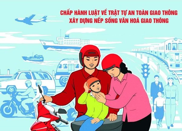 in poster an toàn giao thông