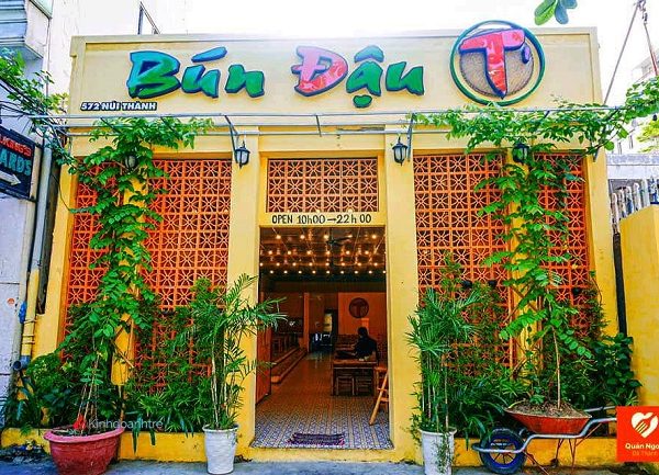 Làm bảng hiệu bún đậu mắm tôm