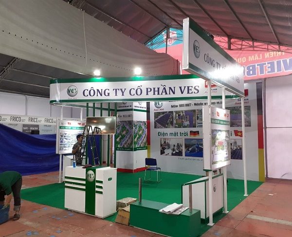 thi công gian hàng hội chợ