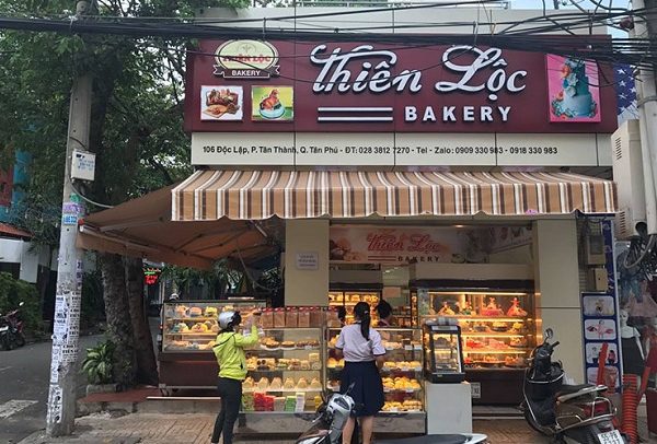 mẫu biển quảng cáo tiệm bánh kem đẹp