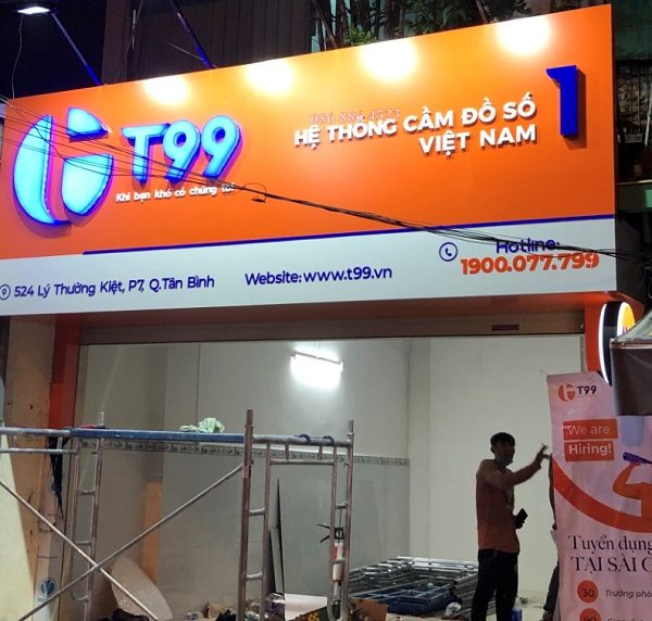 Công ty làm bảng hiệu uy tín tại TPHCM