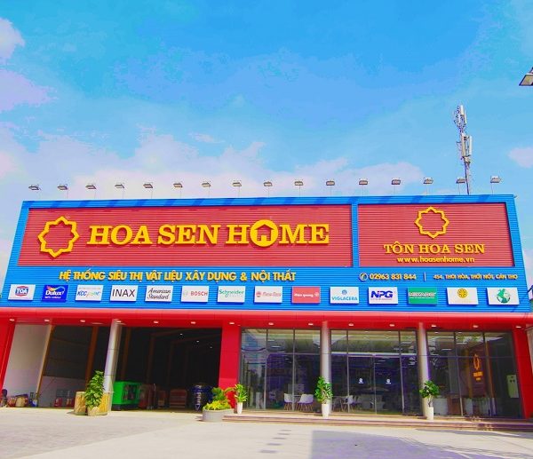 biển quảng cáo vật liệu xây dựng