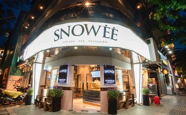 bảng hiệu kem tươi đẹp