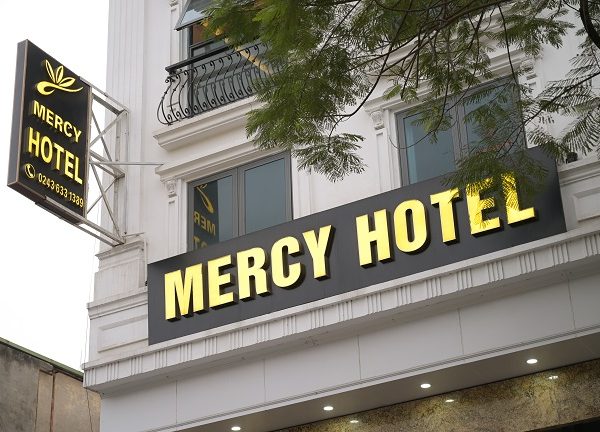 bảng hiệu quảng cáo khách sạn đẹp