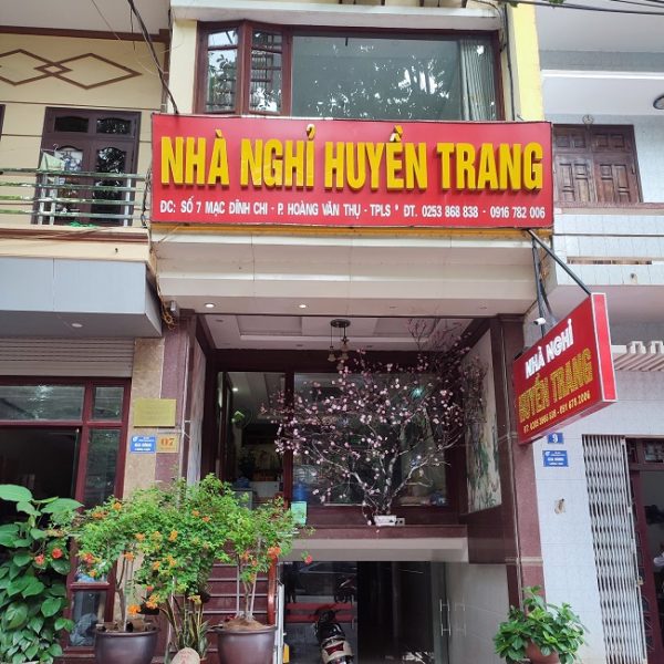 bảng hiệu nhà nghỉ đẹp