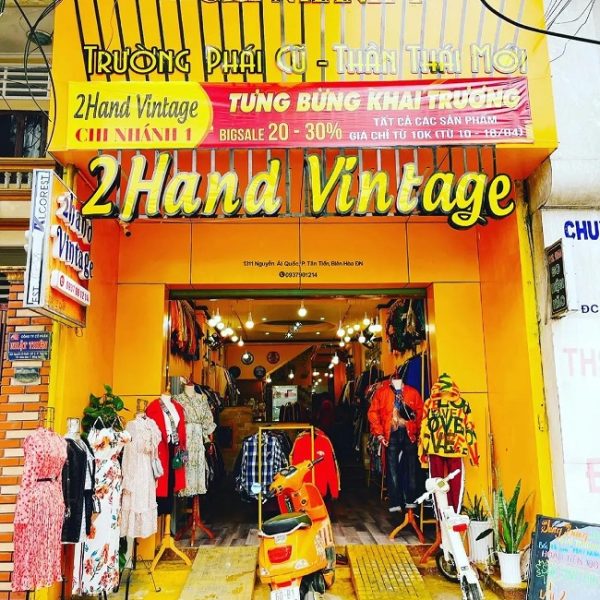 Bảng hiệu quảng cáo đồ 2Hand