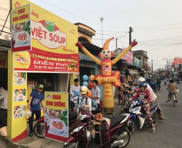 biển hiệu cửa hàng cháo dinh dưỡng