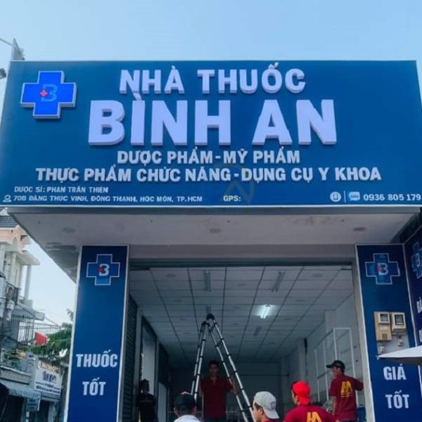 mẫu biển hiệu nhà thuốc