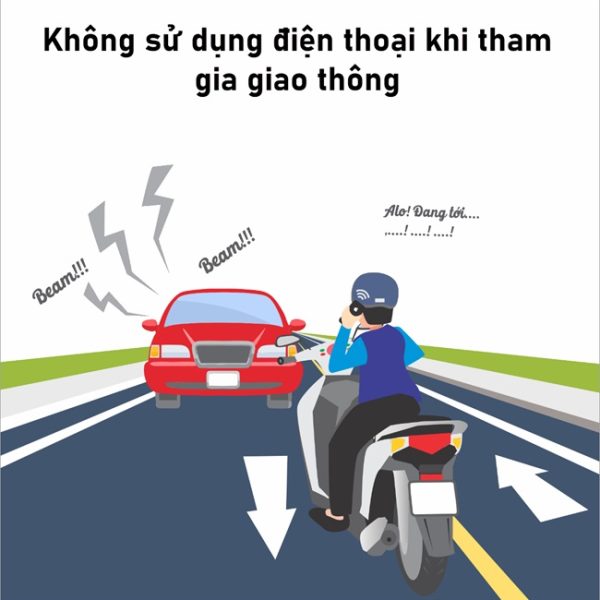 poster giao thông đường bộ