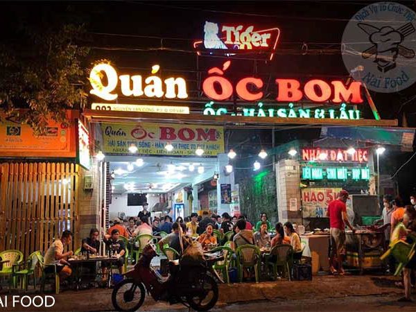 mẫu bảng hiệu bán ốc đẹp