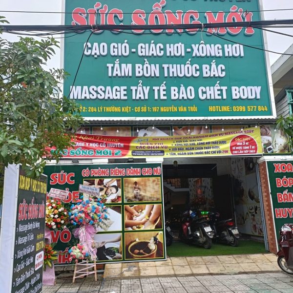quảng cáo massage